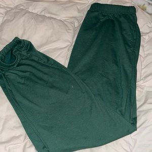 Green shien Joggers